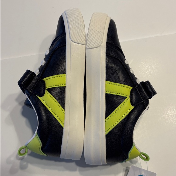 Carter's Amal Navy and Green Sneakers - Picture 12 of 14